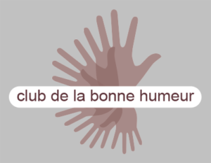 Logo Club de la bonne humeur (fond gris c1c1c1)