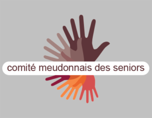Logo Comite Meudonnais des Séniors (fond gris c1c1c1)